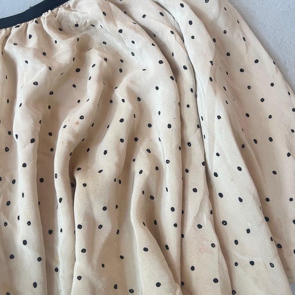 ARITZIA TALULA BABATON POLKA DOT SKIRT - Picture 4 of 4